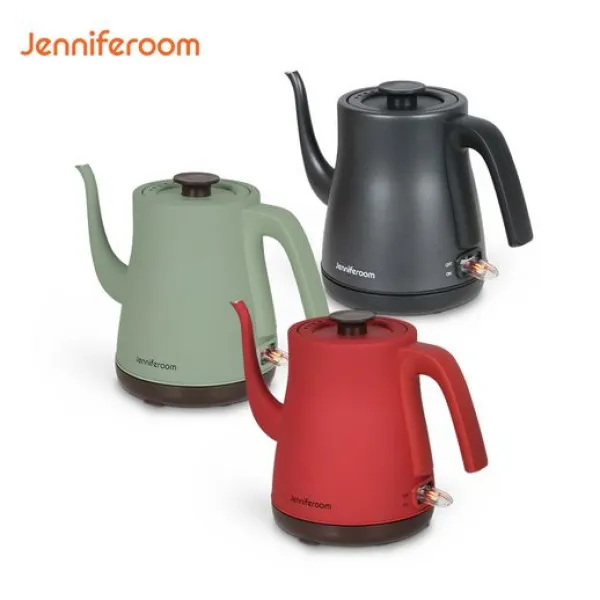 제니퍼룸 제니퍼룸 커피드립 전기포트 올리브 레드 차콜 Jr 3812r 레드