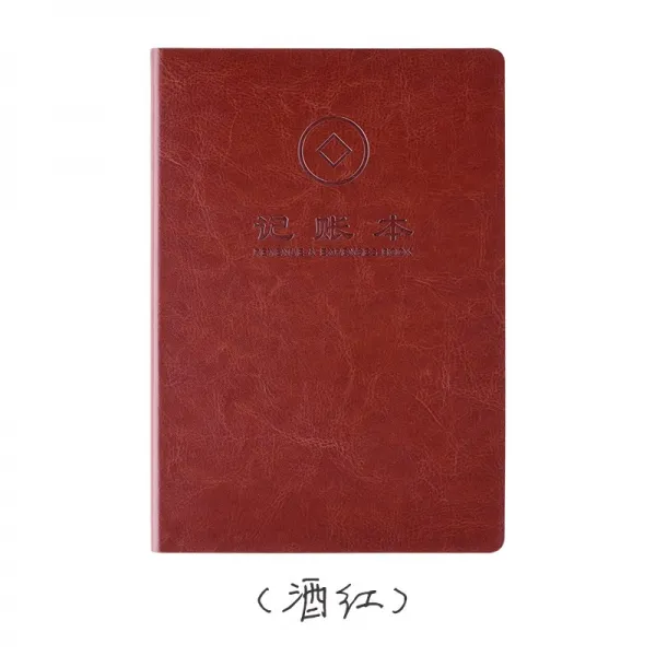 가계부 고급 가정 생활 일상 지출 가정용 소소한일 장부 왕래 아이디어 많은 L., T06-와인색(내부페이지 가계부)