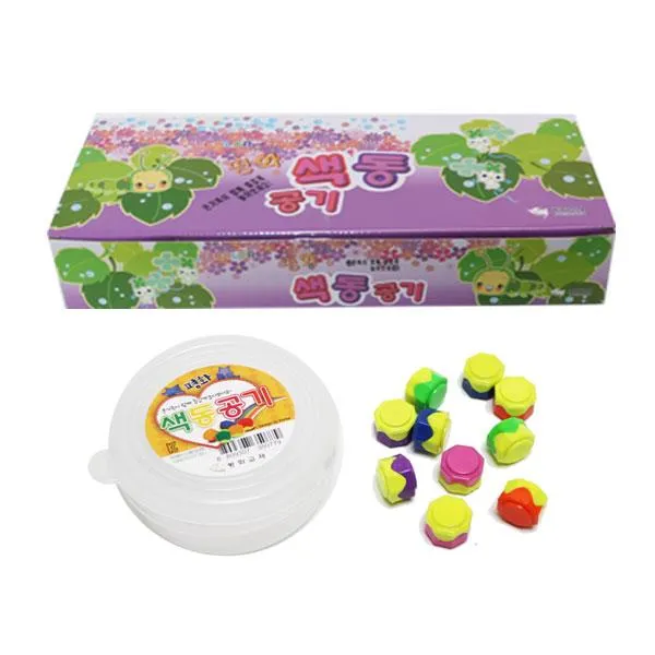  무료배송 색동공기 X20 평화교재 공기 공기놀이 공기게임 칼라공기 단일상품