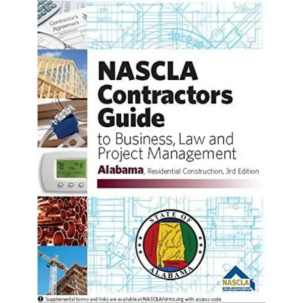 미국배송 앨라배마 - NASCLA 계약자 가이드 비즈니스 법률 및 프로젝트 관리 AL 거주 건설 제3판: NASC, 단일옵션
