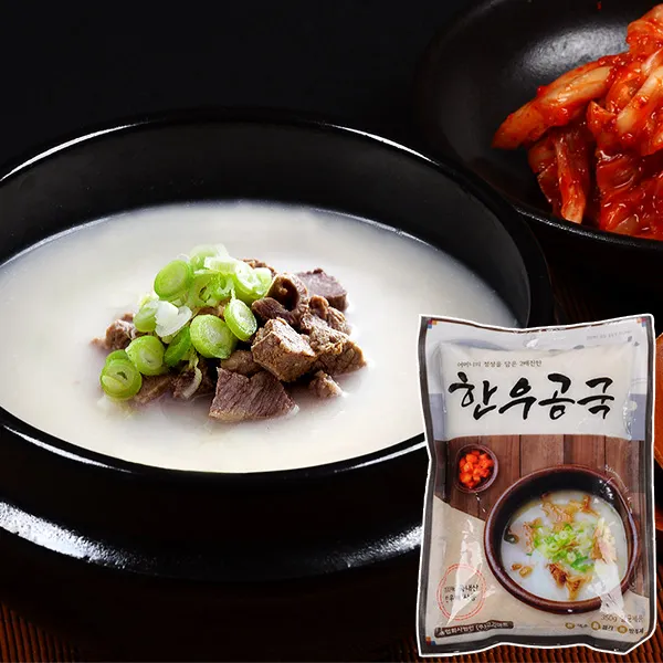 누리원 푹 우려낸 100% 한우사골곰탕 곰국 145g 350g 1.5L, 10팩