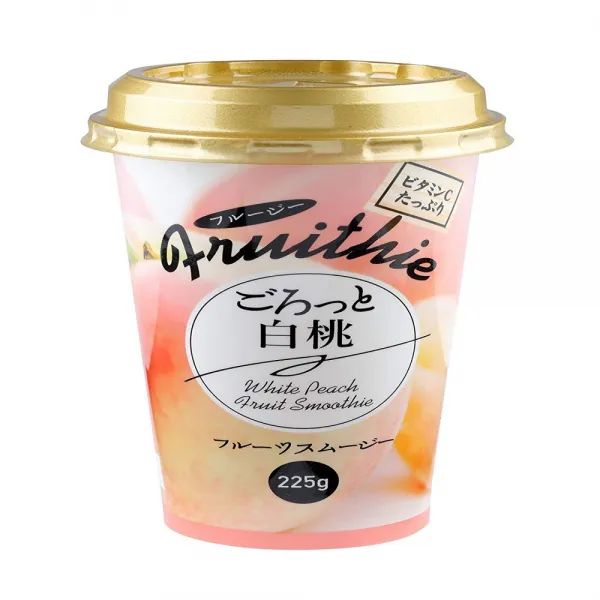 和歌山産業　フルージー　ごろっと白桃　　225g×12個 와카야마 산업 후루지 땅볼라며 백도 225g × 12 개, 1