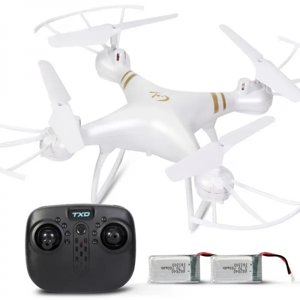 어린이 원격조종 비행기 대형 무인기 항공촬영 고화질 내륙 Gps 지능회항 완구 남자 쌍발 초급 기초판 흰색 단일상품