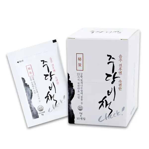 숙취해소제 주당비책 (4gX10포) 1박스, 단품, 단품