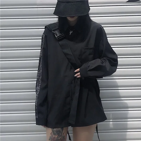 kirahosi 모던 여성 보이핏 긴소매 남방 셔츠 데일리 102호+덧신증정 Hmqfw73
