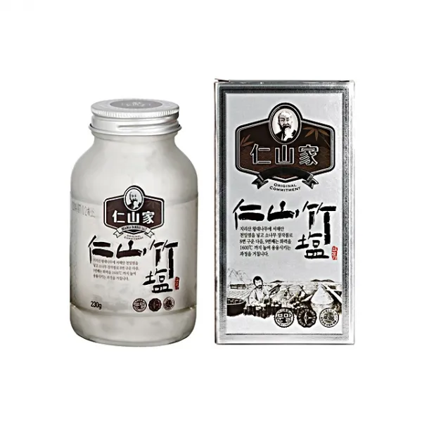 인산가 (주)인산가 정품 9회 인산죽염 분말(230g) 또는 고체(240g)+홍삼크런치(49g), 1박스, 230g