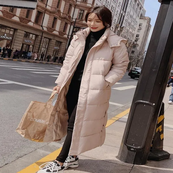 빅피플 코트 패딩 봄버 패딩코트 가벼운 여성 Sa3577