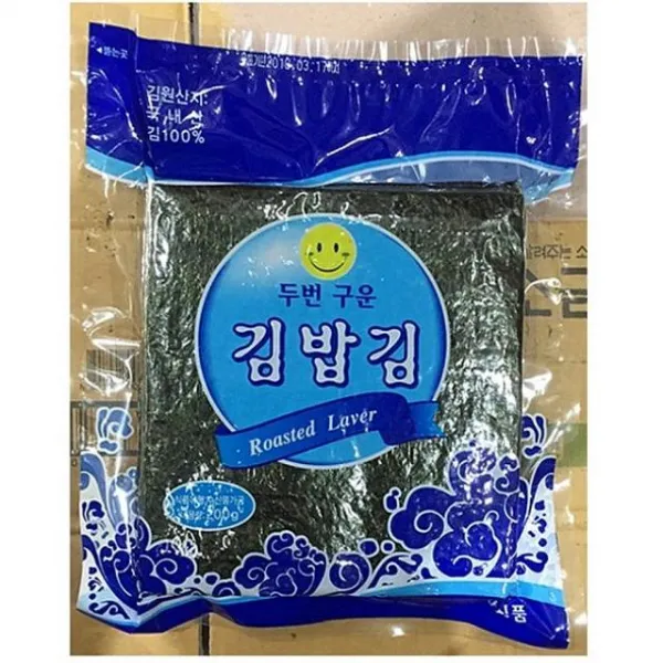 싸다팡 유창 김밥용김 구운 김밥김 100매 200g 1EA 생김, 1, 해당상품
