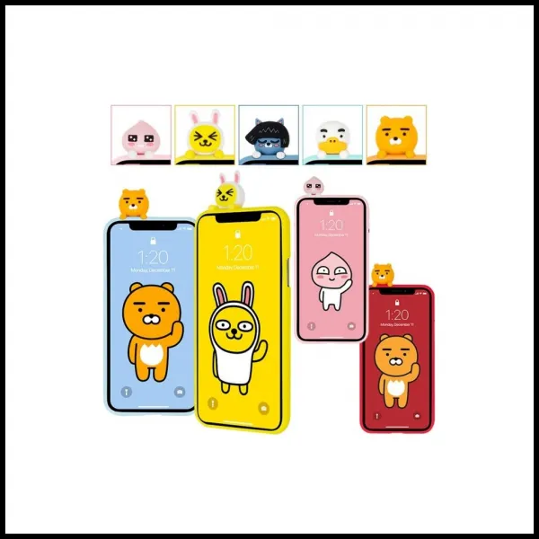 갤럭시노트8 카카오프렌즈 어부바 무광케이스 N950 라이언케이스 wxiv, 1개, 상세페이지참조(라이언블랙)