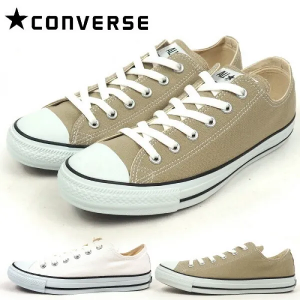 CONVERSE컨버스로 삭감 운동화 CANVAS ALL STAR COLORS OX캔버스 올스타 카라즈 옥스 1CJ606/1CL129남성
