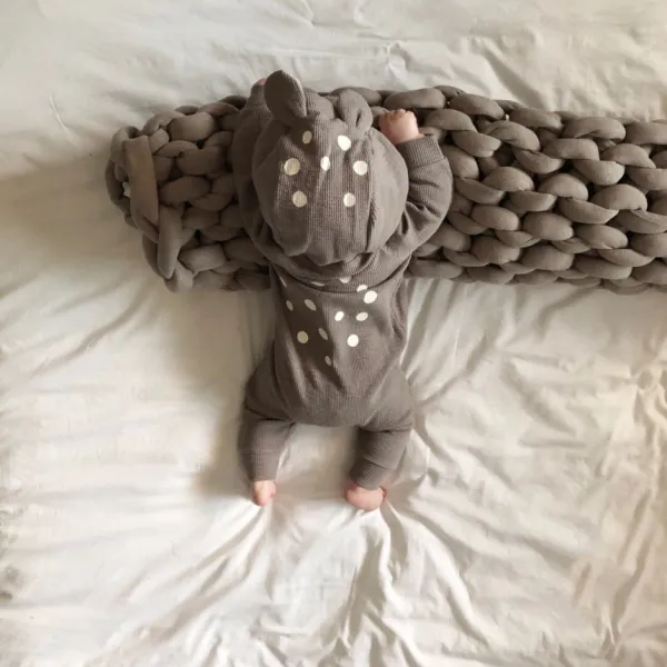 쪼꼬미 밤비 우주복 아기 사슴 슈트