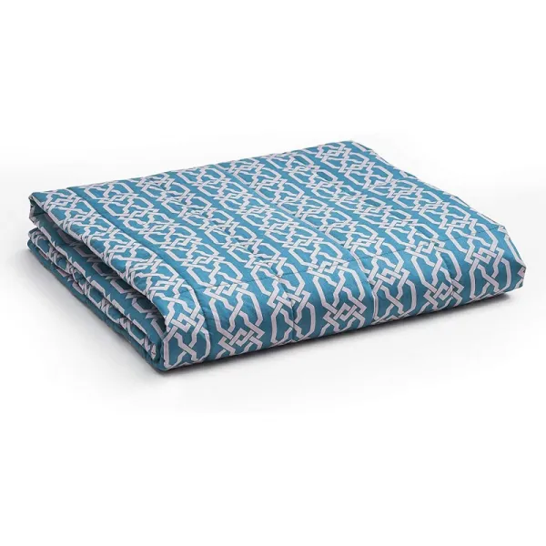 YnM Kids Weighted Blanket-고급 유리 구슬 (무한대 41''x60 ''7lbs)을 갖춘 100 % 중량급 Oeko-Tex 인, 단일상품