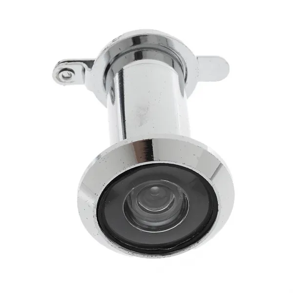 Shangren 조정가능한 200 ° 광각 틈 구멍 문 구경꾼 엿봄 광경 구멍 가정 Sesuri 설명 3 밝은 크롬 아연 합금