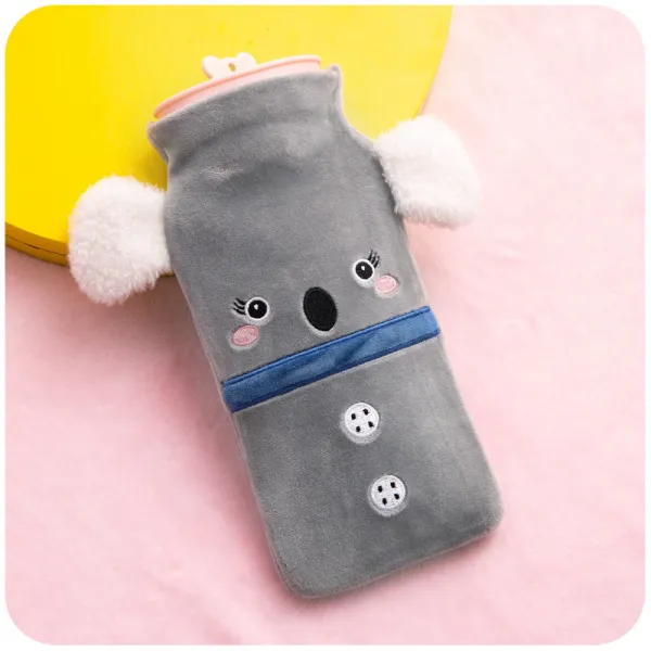 충전식 온수물주머니 핫팩 휴대용 스몰 찜질기, 코알라600ml