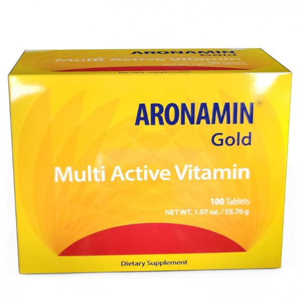 활동적인 비타민 Aronamin 금-전투 피로는 에너지를주고 조혈을 승진시킵니다-100 정제, 단일상품, 단일상품