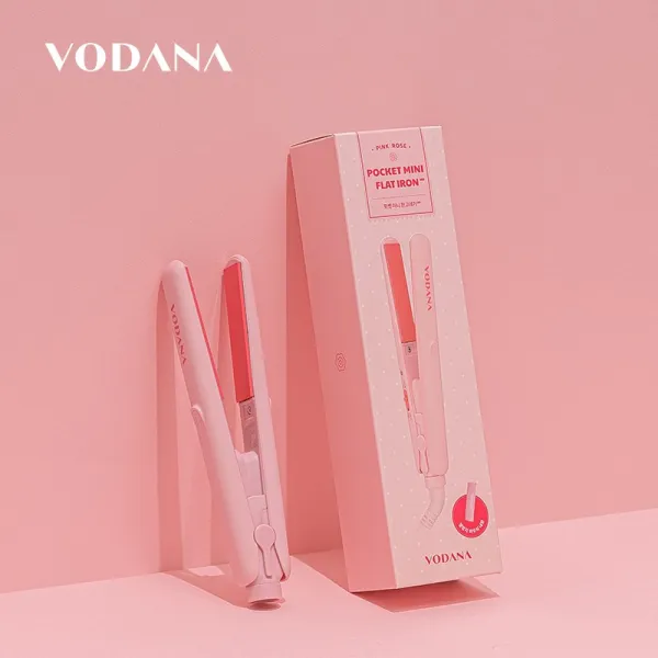 Dec.07 978번 Vodana 미니 스트립 양 컬 스틱으로 앞머리 스냅 헤어스타일링 다치지 않게발z 새 장미 가루