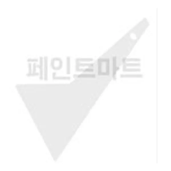 삼각 프라스틱헤라 페인트 퍼티 작업 다방면 사용 플라스틱헤라 썬팅 해라 스크레퍼 85mm