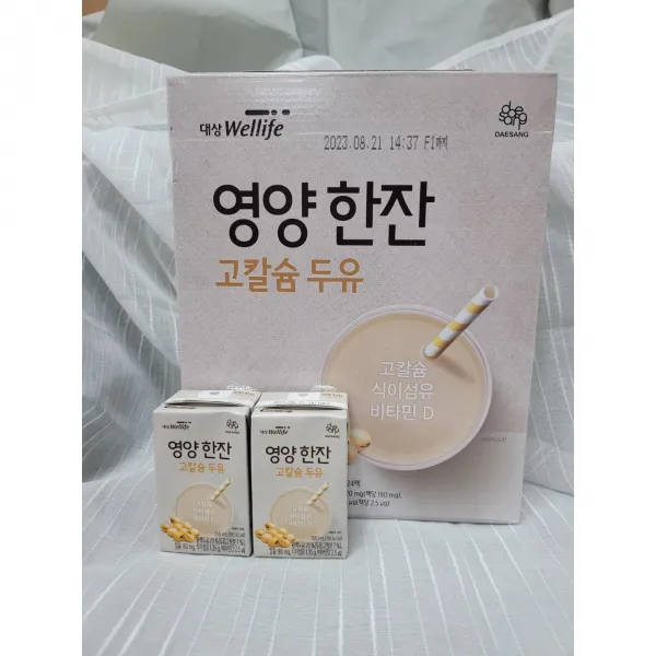 대상웰라이프 영양한잔 고칼슘 두유 150ml*96개, 96개, 150ml