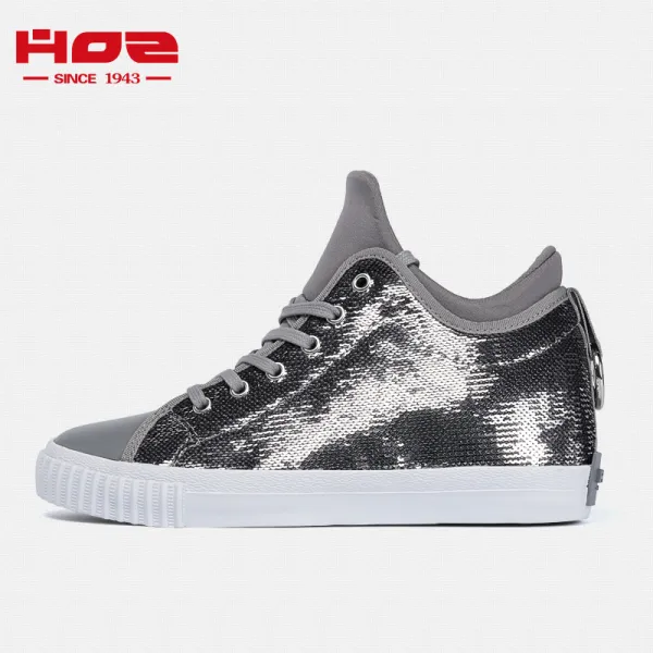 HOZ 뒷길 히든 배기 반짝이천 발싸개 캐쥬얼 보드화