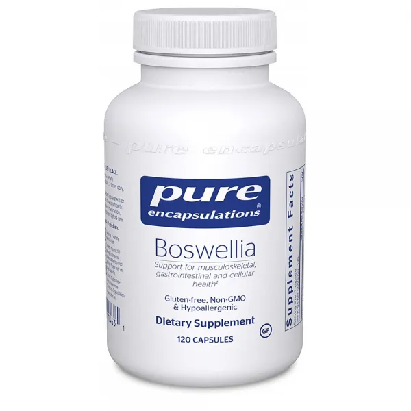 퓨어 인캡슐레이션 Pure Encapsulations Boswellia 120정 보스웰리 관절 콜론 대장 백혈구 효소, 1개