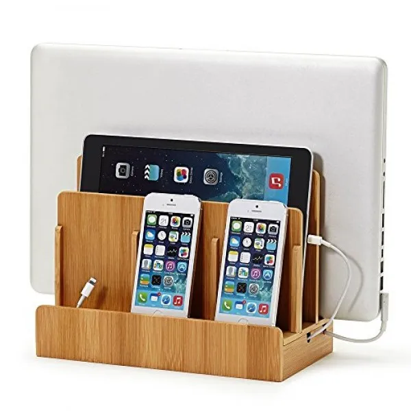 【종래의 불만 사항을 철저히 해결 한 충전 스탠드] iPhone Android iPod iPad Mac PC 등을 한곳에 Multi Chargi