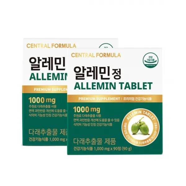 센트럴포뮬러 알레민정 90정 x 2박스, 상세설명 참조, 없음