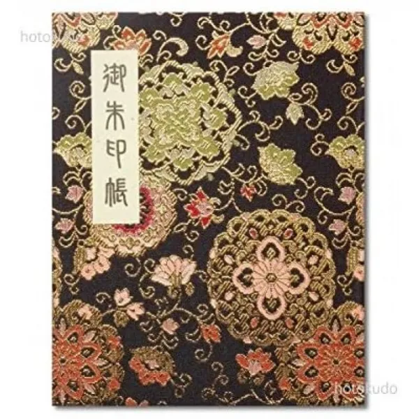 문서에 찍은 도장장 120쪽 대용량 북식 비닐 커버자 법 덕택도 오리지널 책갈피자(화문 당초(검정), 단일상품