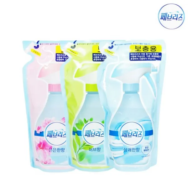  유앤강 생활용품 페브리즈 섬유탈취제 허브향 상쾌한향 은은한향 320ml Ynk11280d 페브리즈 섬유탈취제 상쾌한향 320ml:현재상품선택