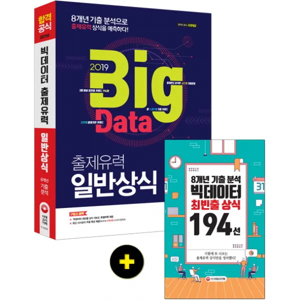빅데이터 출제유력 일반상식(2019):8개년 기출 분석으로 출제유력 상식을 예측하다! /, 시대고시기획