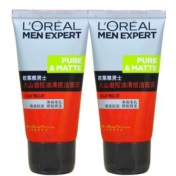 others 오레아 남성 클렌징 크림 화산암 힘은 광장 진흙 고르다 깨끗하다 청결하다 (1), 1개, 0ml