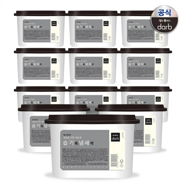 답이답이다 참숯을 더한 제습제 습기쏙냄새싹 525ml 18개입, 18개