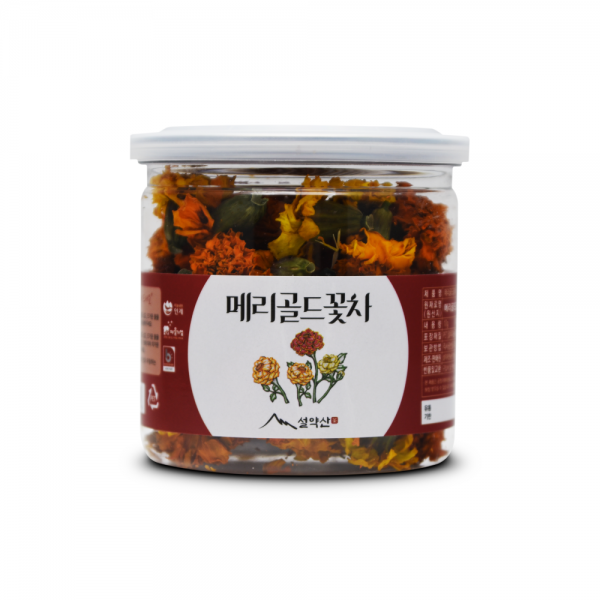 설약산 수제덖음 메리골드꽃차 1병 17g