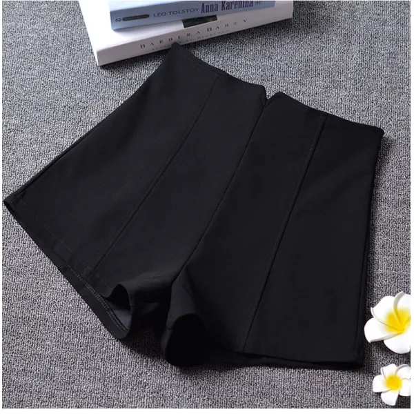 가심비 여성 날씬해보이는 절개라인 모직 반바지 치마바지 바지 gg023K12094