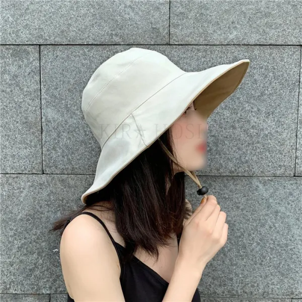 Kirahosi 엠제이 5 여름 리본모자 자외선차단 모자 예쁜 여성 썬캡 313 Bmg89df