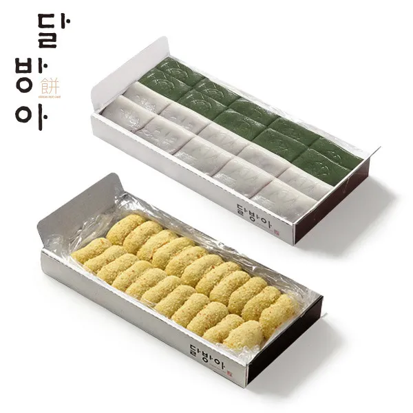  달방아 바나나찰떡+앙금절편 상세 설명 참조