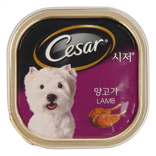어덜트 6살강아지 보조사료 습식캔 2개 식품 소형견
