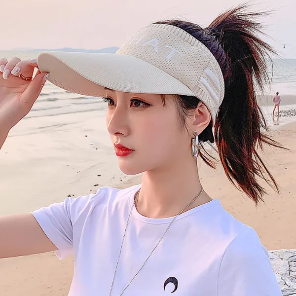 봄 큰 모자 처마 여성 지붕이 드러나다 운동 썬바이져 레쉬 여행
