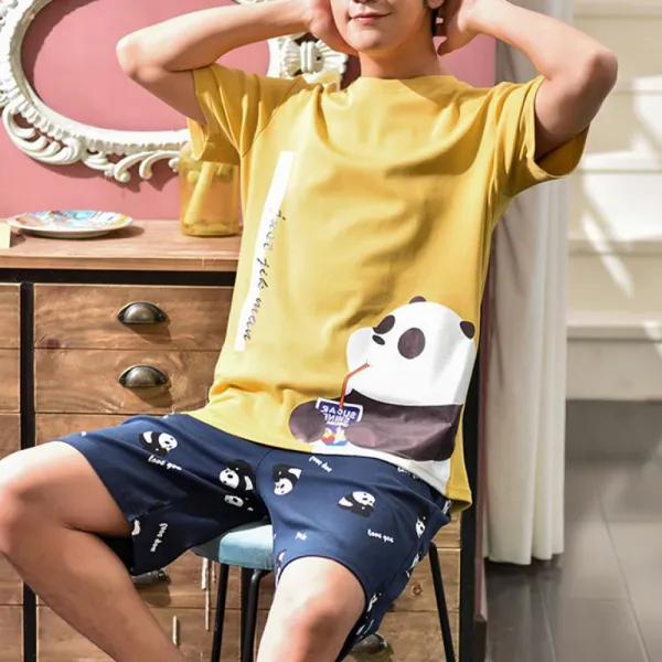 시원한 배기핏 여름남자 빅사이즈 파자마세트570호 Ae3v3hw