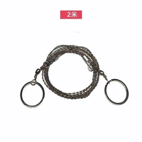 가랜드 톱잡이 곡 실톱 구함 레이스 극세사 목공 서투르다 가는 이빨 꼬임, 스테인리스 스틸 선 의거함 2메터