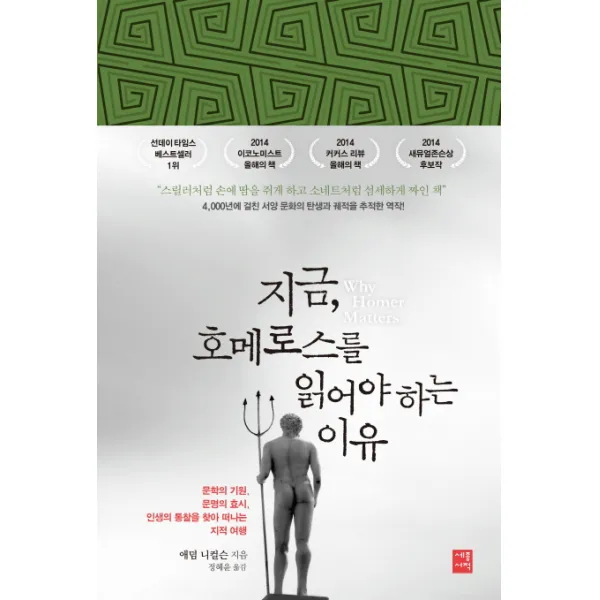 지금 호메로스를 읽어야 하는 이유:문학의 기원 문명의 효시 인생의 통찰을 찾아 떠나는 지적 여행, 세종서적