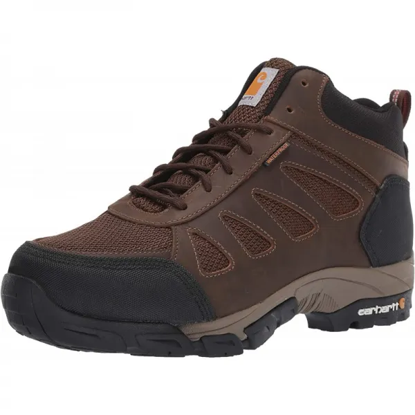[스니커즈 남성 280 사이즈] Carhartt 경량급 Wtrprf Mid-Height Work Hiker Soft Toe CMH4180 인더스트