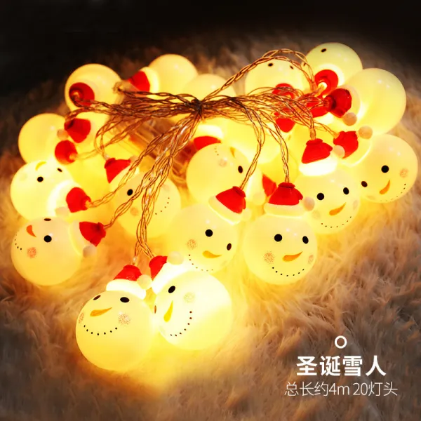 메이크머니 할로겐다운라이트 바조명 컬러라이트 플래시 연결 별 등이다 성탄 노인장 간 사파리 장식 안개꽃가지 Usb 명절 크리스마스눈사람 배터리 타입