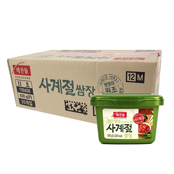 쌈맛 살려주는 사계절 쌈장 500g 20입, 단일상품
