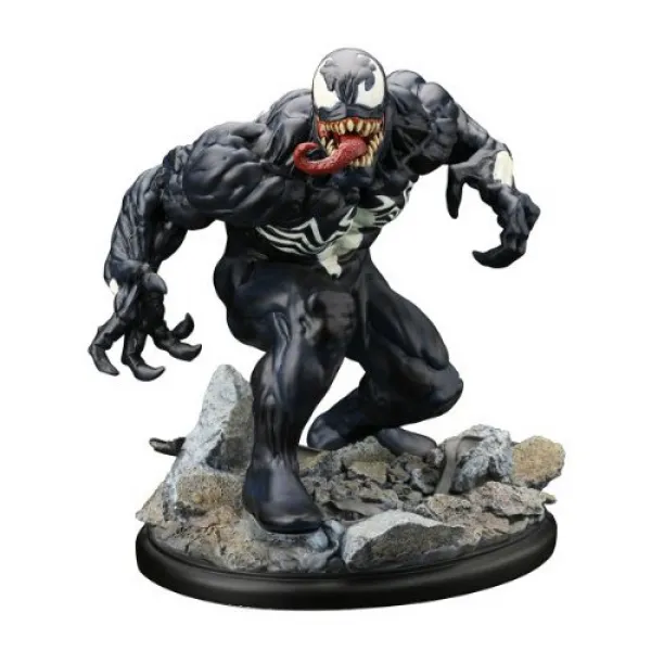 코토부키야 the AMAZING SPIDER-MAN 미술 스태추(입상) 《베노무》 앤 바운드 【시리얼 넘버 들어감 첫회 생산품】 1/6스케일 콜드 캐스트 페인티드