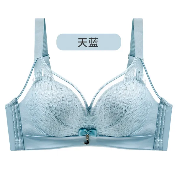 노어몰드브라 노몰드브라 북극모 속옷 여성 노와이어 숏 흉부위 가슴을 모아주는 조절형 처짐방지