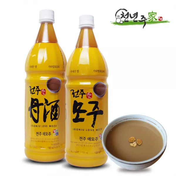천년주가 전주모주 1200ml 1개 전통주 음료 막걸리