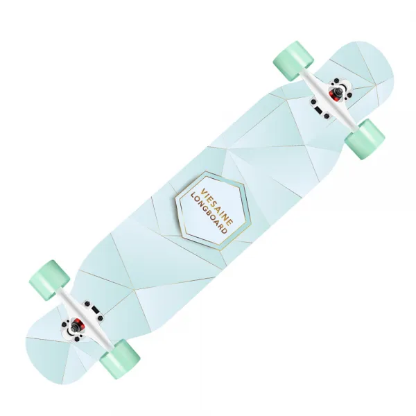 해외구매대행 샤오바롱 롱보드 댄싱용 42인치 입문용 초보자 Longboard 스트리트 댄스 보드 40가지 색상 가능, 썰렁하다