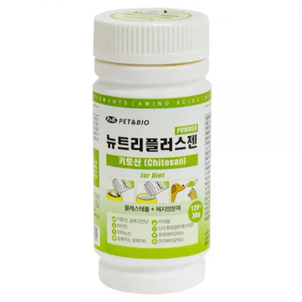 FDA 식이섬유 분말형 애견 영양제 2개 활동력증가