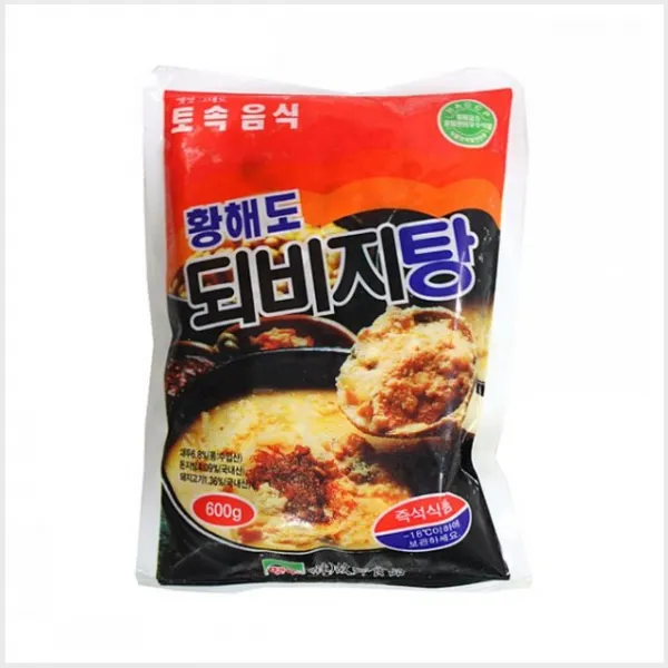 고향식품 황해도되비지탕/냉동 간편조리기타냉동 간편조리식품, 단일상품