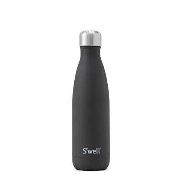 S'well Men 's 오닉스 중병 병 SWell Insulated Bottle Onyx 17, 상세내용참조, 상세내용참조